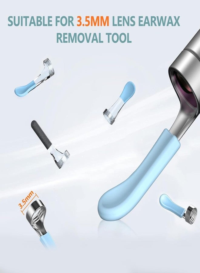 BEBIRD Original Ear Cleaner Replacement Tips, 10pcs Waterproof Silicone Ear Spoon for Ear Wax Removal Endoscope, Ear Cleaning Tips Set for Most Model R1/Earsight Plus/X17Pro/30S/W3/T15/X3/X1/R3 etc - Image 2